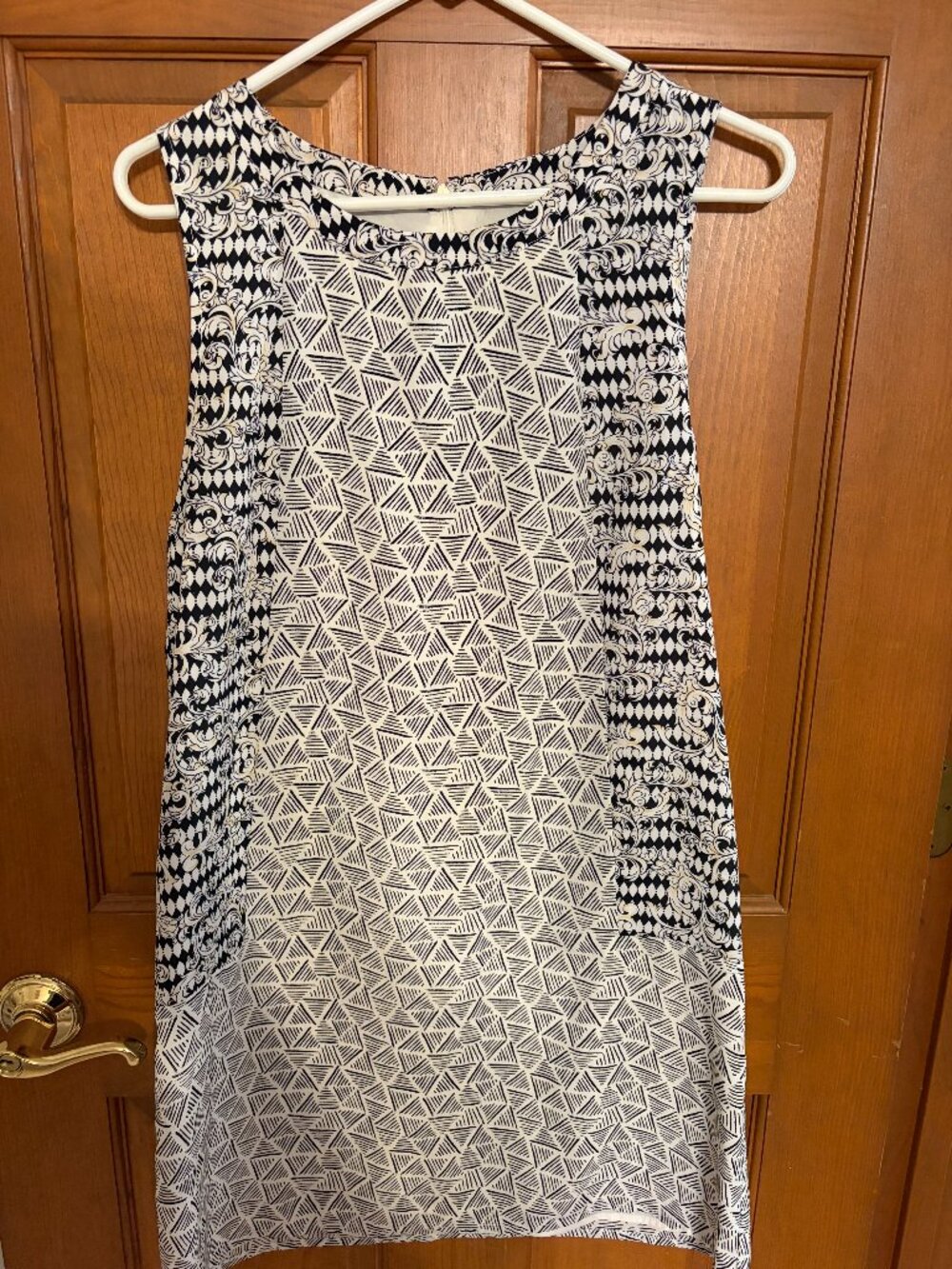 Skies are Blue Patterned Dress